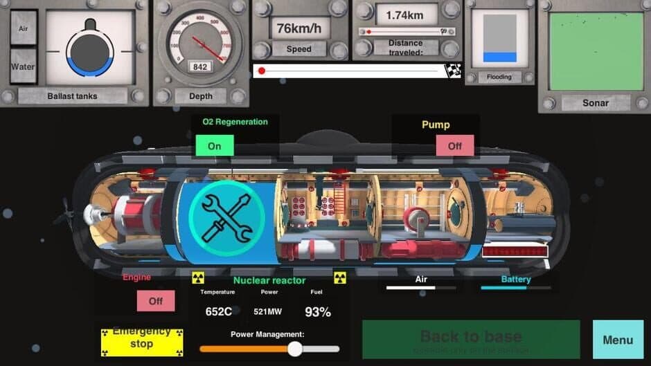 Скриншот 2 из Nuclear Submarine inc