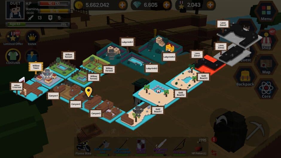 Скриншот 6 из Pocket World: Island of Adventure