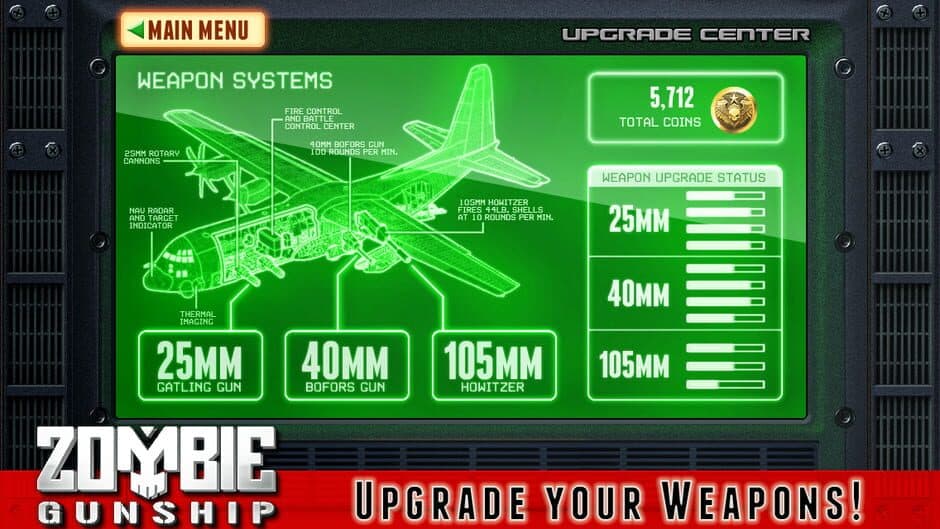 Скриншот 3 из Zombie Gunship