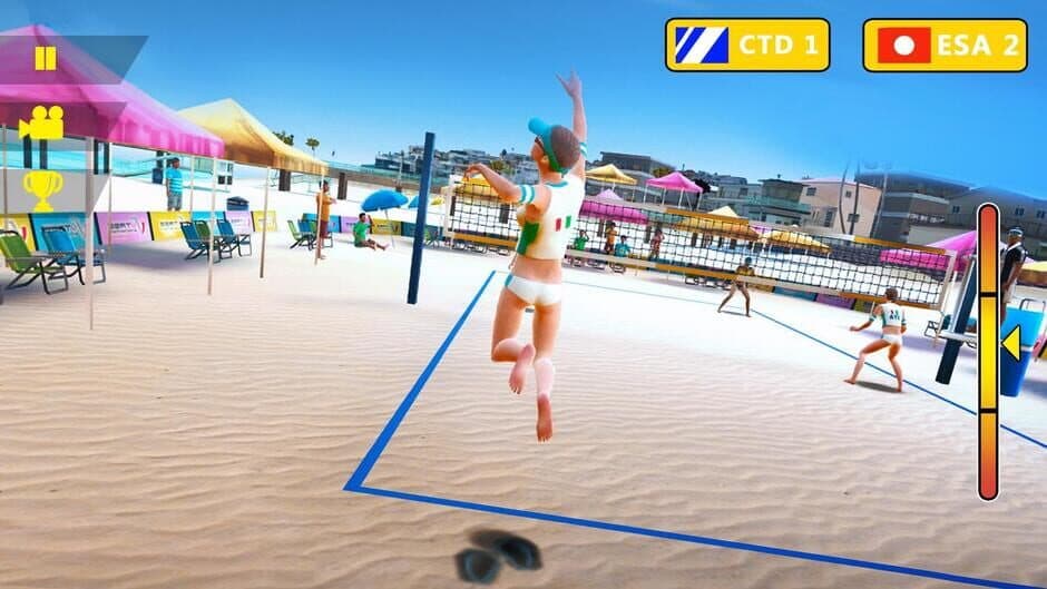 Скриншот 1 из Volleyball: Spike Master