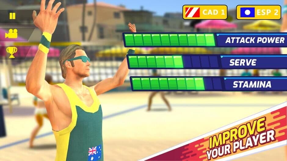 Скриншот 3 из Volleyball: Spike Master