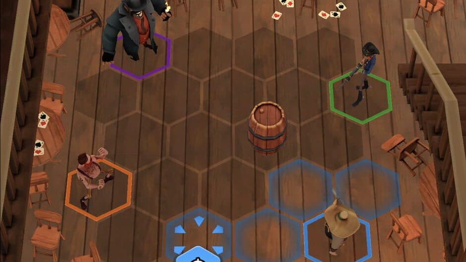 Скриншот 3 из Pocket Cowboys: Wild West Standoff