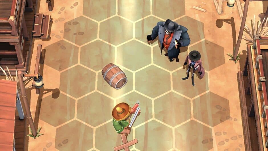 Скриншот 4 из Pocket Cowboys: Wild West Standoff