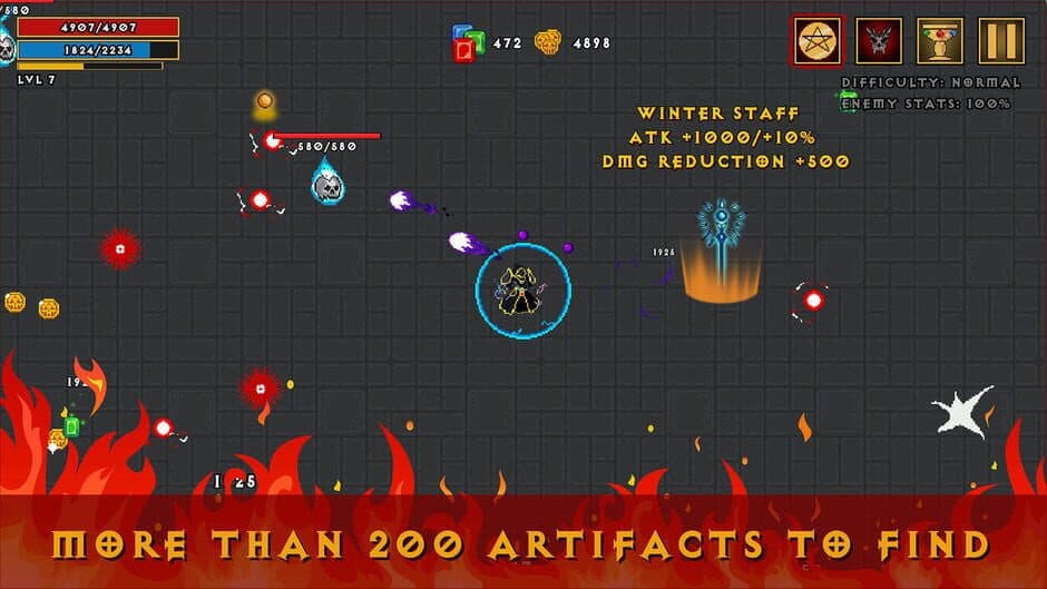 Скриншот 3 из Pixel Mage Survival