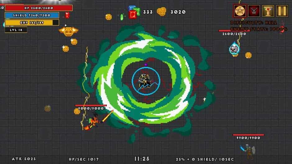 Скриншот 6 из Pixel Mage Survival
