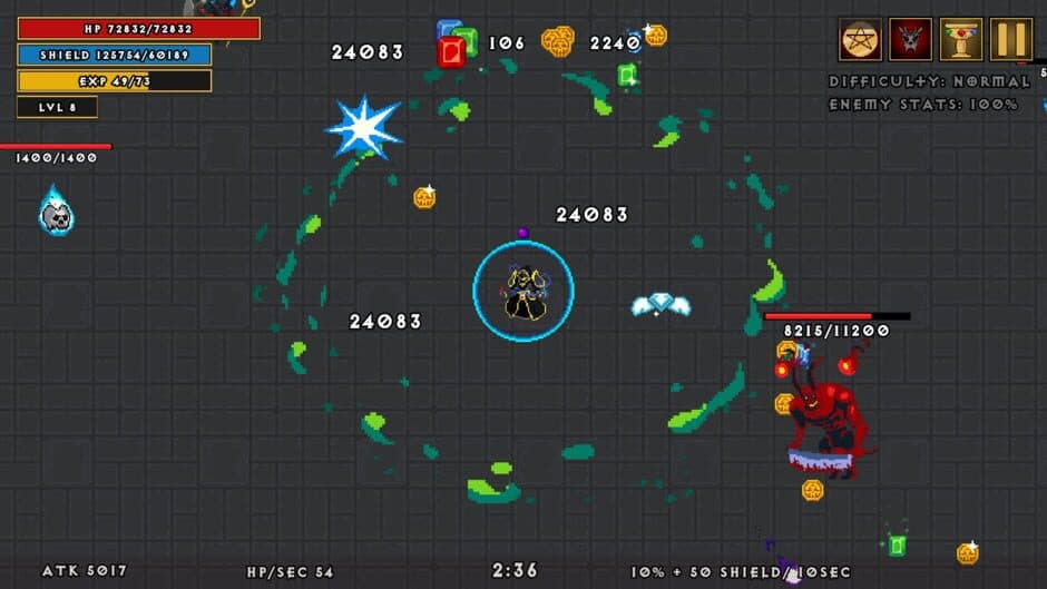 Скриншот 7 из Pixel Mage Survival