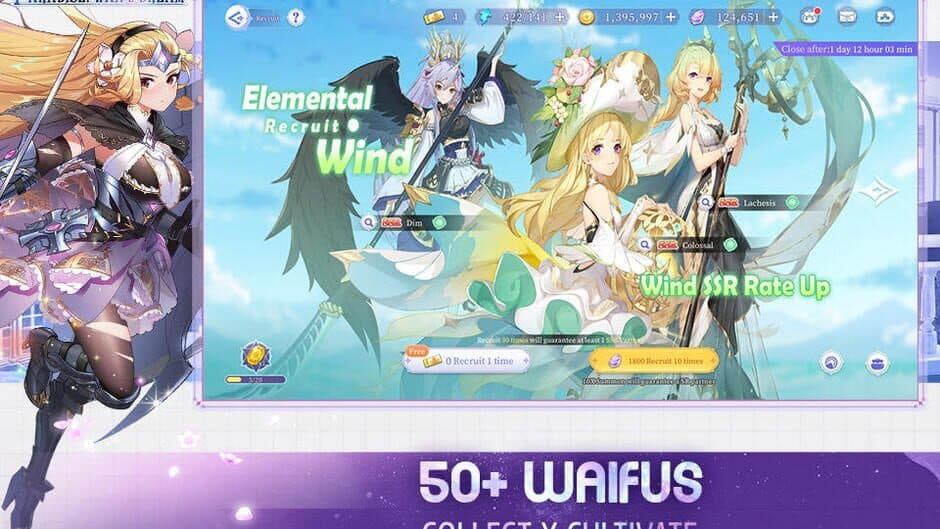 Скриншот 3 из Paradise: Waifu Dream