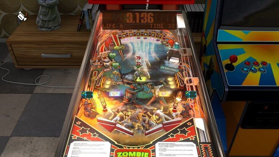 Скриншот 4 из Zaccaria Pinball: Zombie Invasion