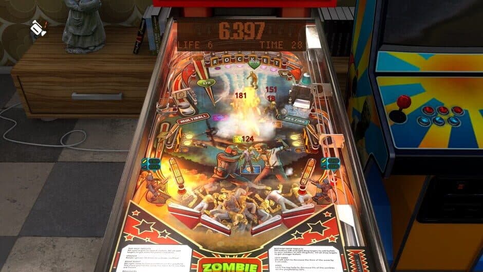 Скриншот 1 из Zaccaria Pinball: Zombie Invasion