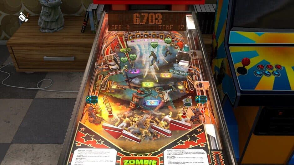Скриншот 2 из Zaccaria Pinball: Zombie Invasion