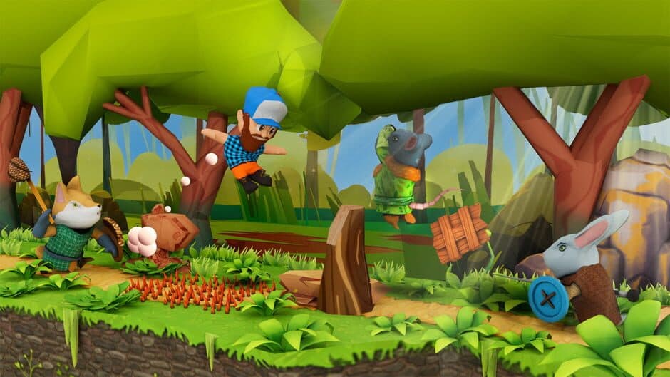 Скриншот 1 из Luberman and the Legend of Animals Warriors