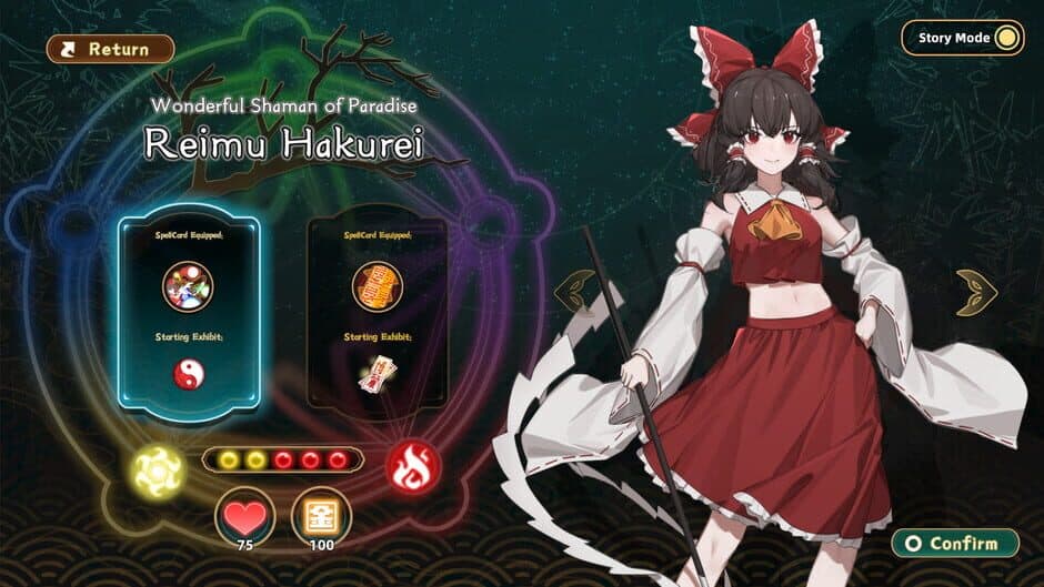 Скриншот 2 из Touhou: Lost Branch of Legend
