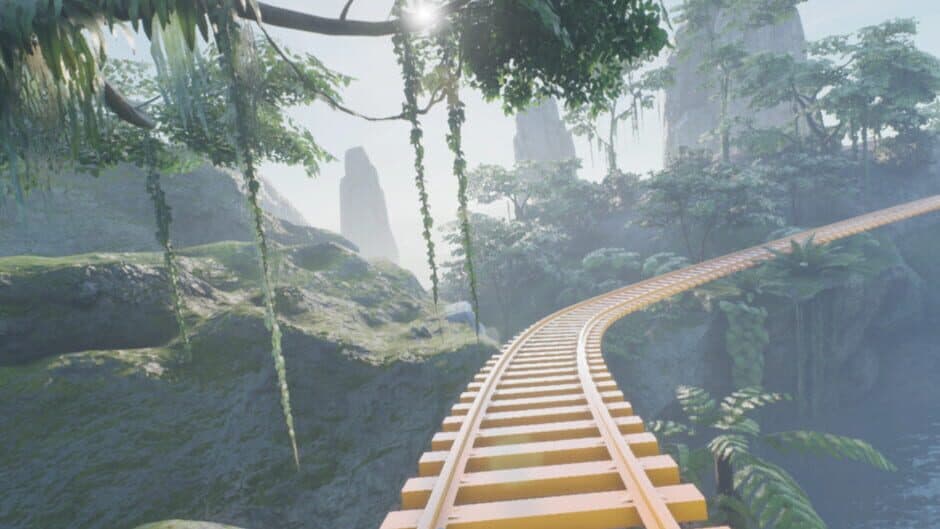 Скриншот 2 из VR Jurassic island roller coaster