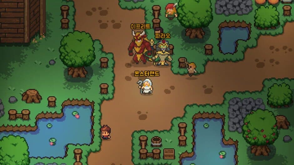 Скриншот 5 из Monster Land: 2D MMORPG