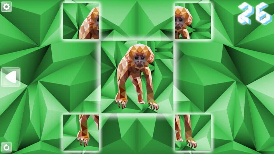 Скриншот 2 из Poly Puzzle: Primates