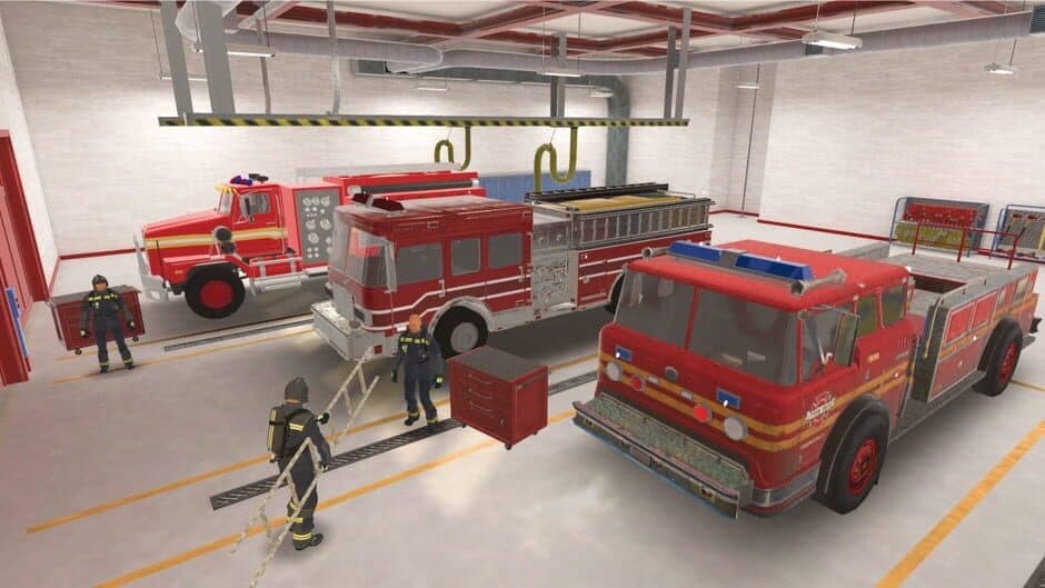 Скриншот 4 из Firefighter: Car Fire Truck Sim Driving 2022 Simulator