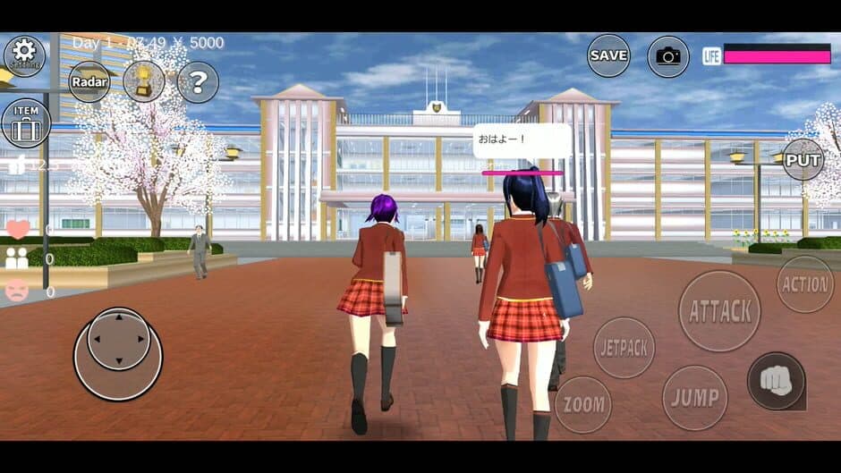 Скриншот 1 из Sakura School Simulator