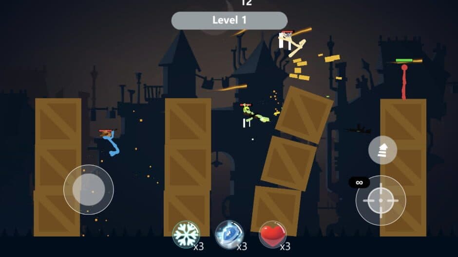 Скриншот 3 из Stick Battle: Warriors Fight