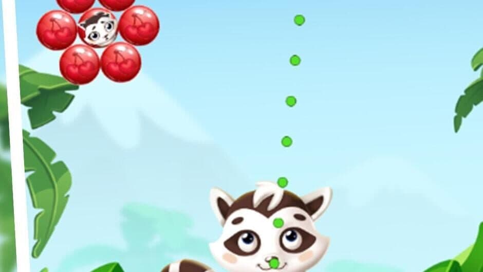Скриншот 1 из Raccoon Bubbles