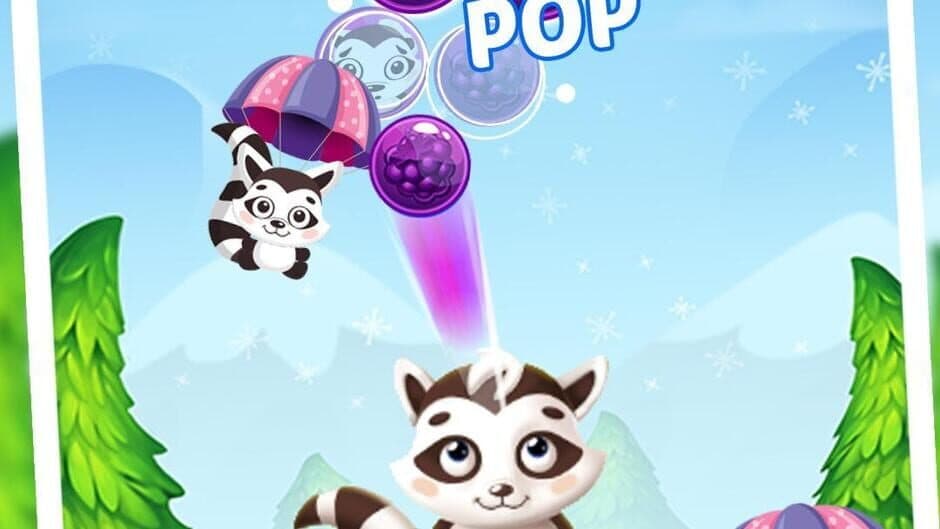 Скриншот 3 из Raccoon Bubbles
