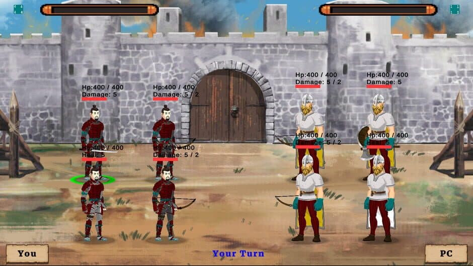 Скриншот 1 из Fantasy Fighters: Historic Fighters