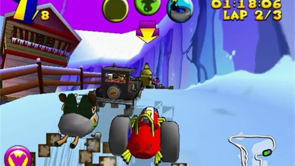 Скриншот 1 из Wacky Races
