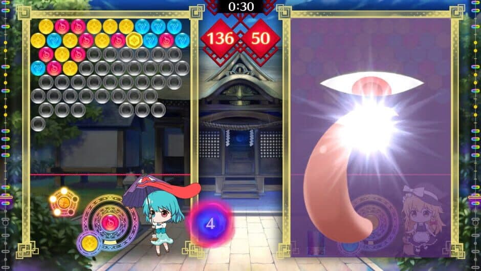 Скриншот 1 из Touhou Spell Bubble: Character Pack Kogasa Tatara