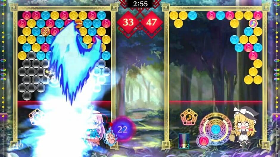 Скриншот 5 из Touhou Spell Bubble: Character Pack Hata no Kokoro