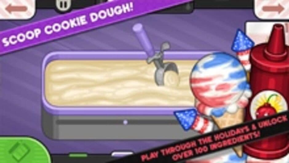 Скриншот 1 из Papa's Scooperia to Go!