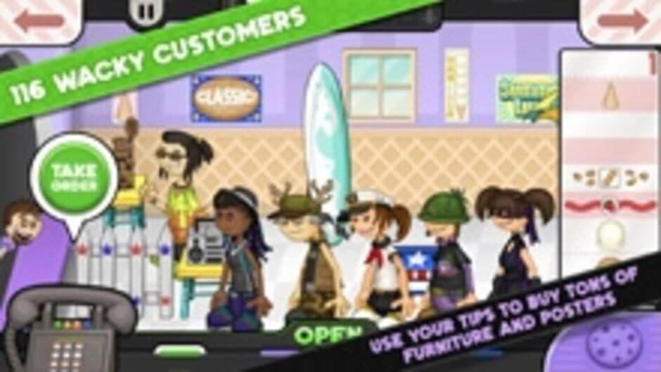 Скриншот 4 из Papa's Scooperia to Go!