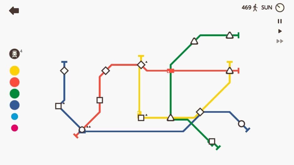 Скриншот 1 из Mini Subway: Logic on the Metro Line