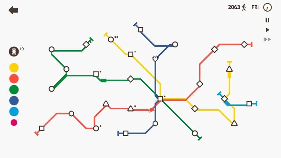 Скриншот 2 из Mini Subway: Logic on the Metro Line
