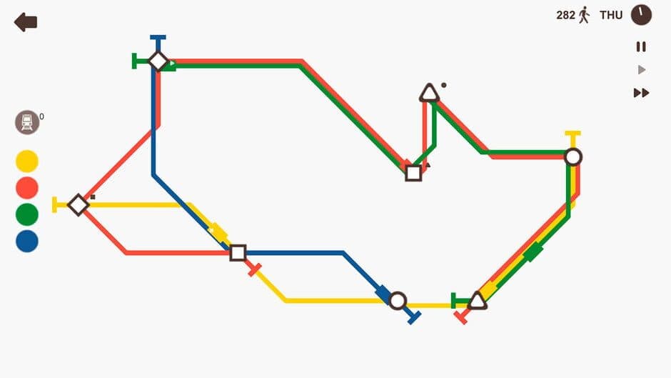 Скриншот 3 из Mini Subway: Logic on the Metro Line