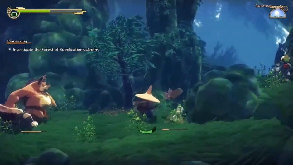 Скриншот 3 из Sakuna: Of Rice and Ruin - Collector's Edition