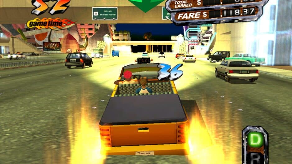 Скриншот 7 из Crazy Taxi 3: High Roller