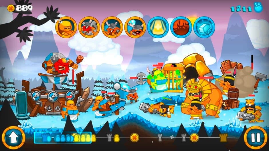 Скриншот 4 из Swords & Soldiers