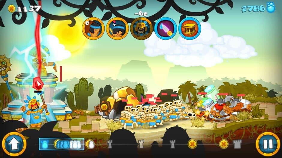 Скриншот 4 из Swords & Soldiers