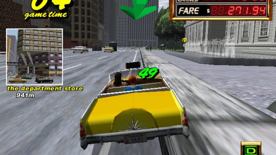 Скриншот 4 из Crazy Taxi 2