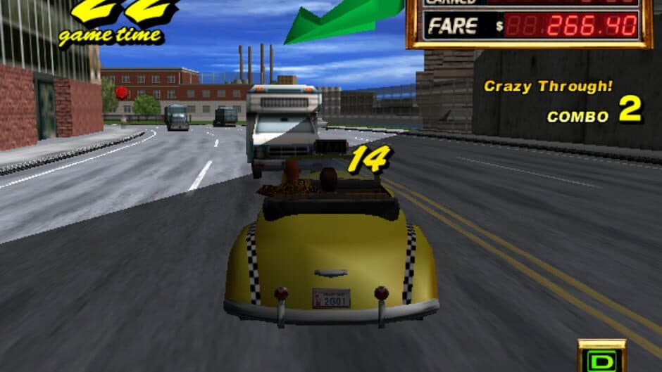 Скриншот 6 из Crazy Taxi 2