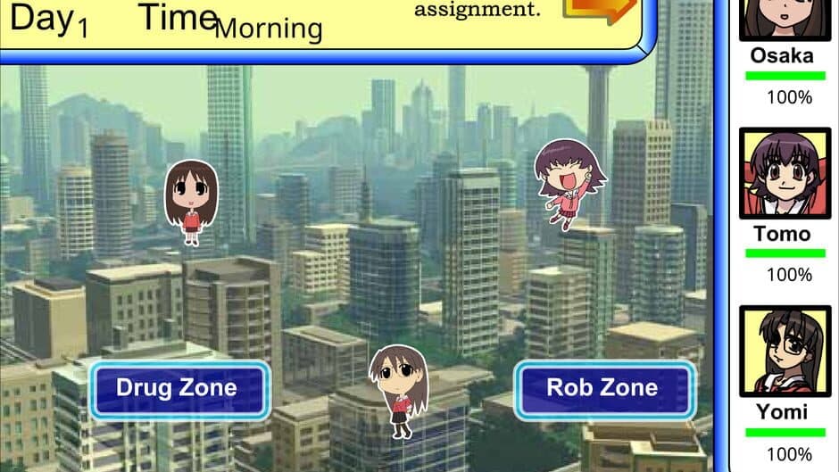 Скриншот 1 из Azumanga Daioh! The Druglord Game