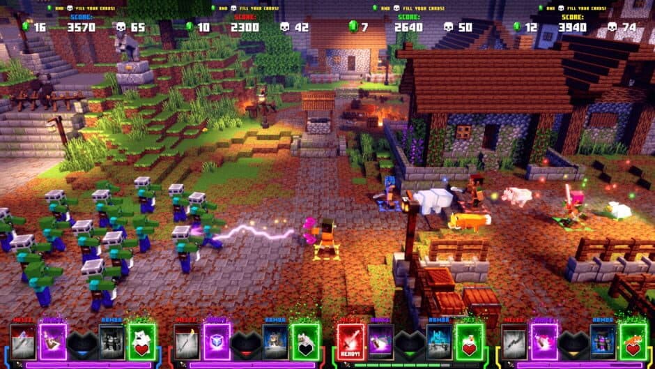 Скриншот 1 из Minecraft Dungeons Arcade