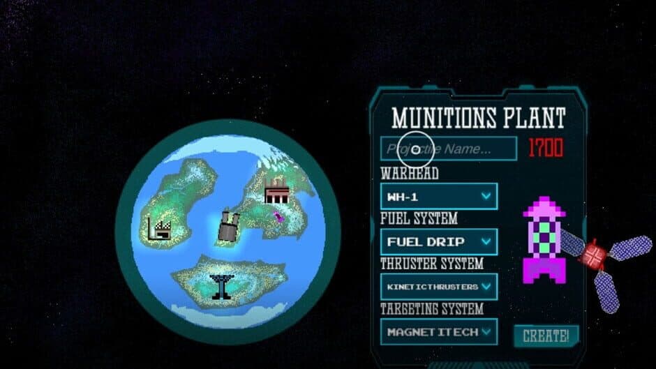 Скриншот 1 из Planetary Defense: An Orbital Turret Defense System