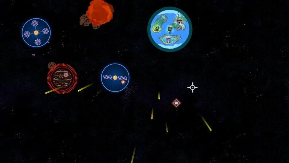 Скриншот 6 из Planetary Defense: An Orbital Turret Defense System