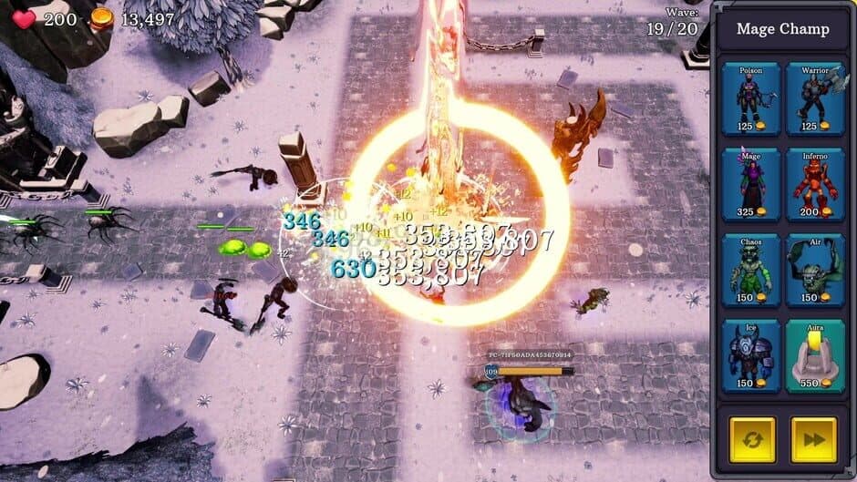 Скриншот 1 из Champs TD