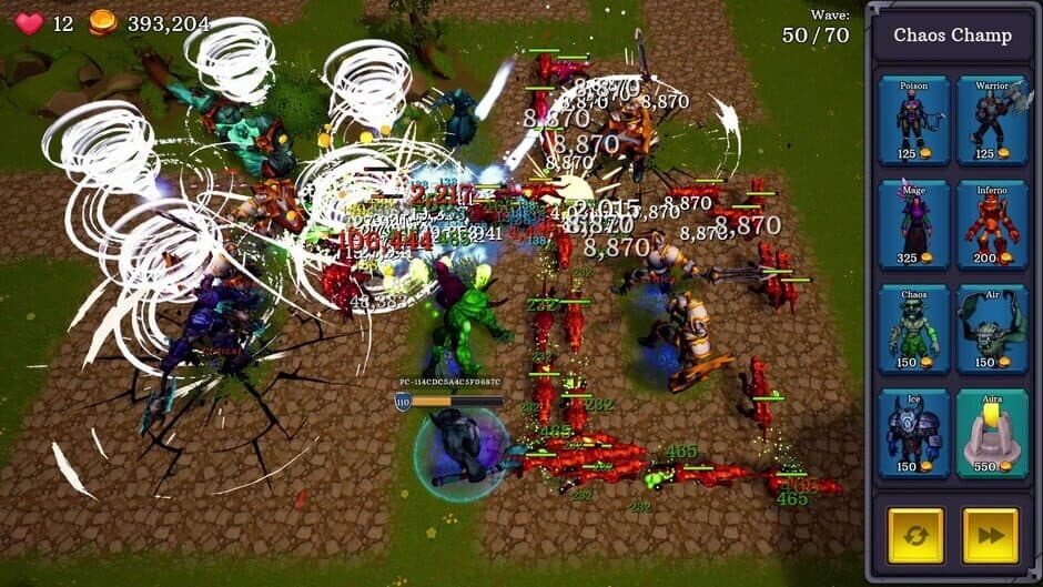 Скриншот 2 из Champs TD