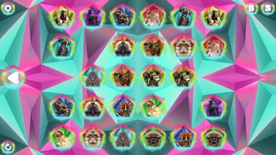 Скриншот 5 из Poly Memory: Primates