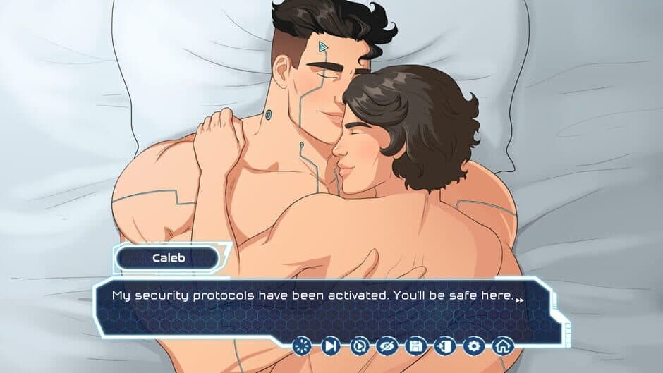 Скриншот 4 из Baradroid: A Gay Visual Novel
