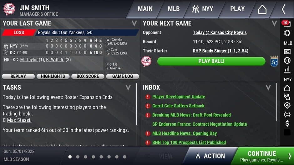 Скриншот 3 из OOTP Baseball Go 23