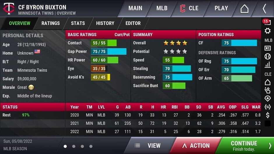 Скриншот 6 из OOTP Baseball Go 23