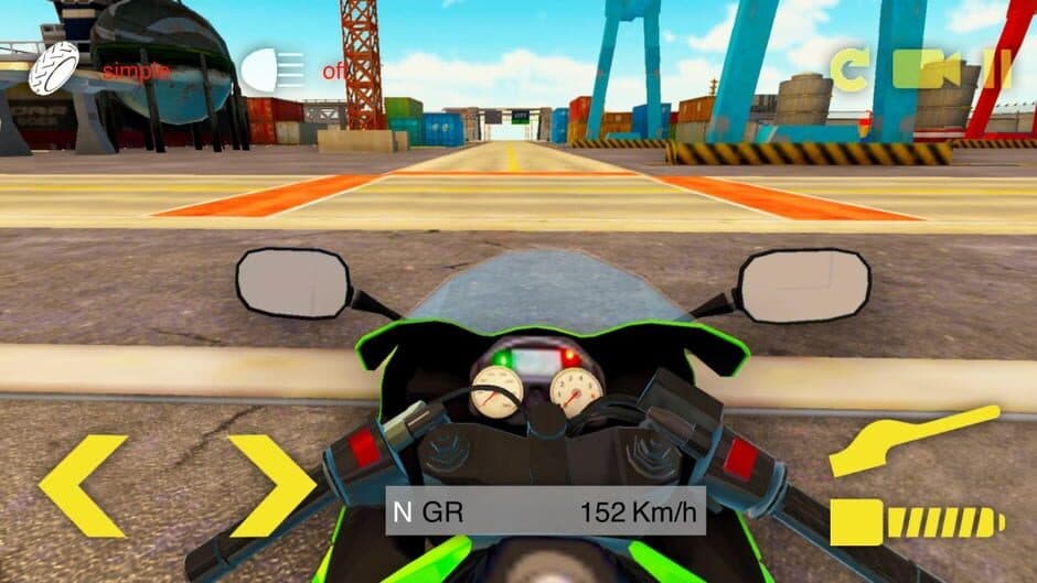 Скриншот 6 из Motorcycle Driving Simulator: Dirt & Parking 2022 - Racing Games Ultimate 4x4 City Offroad Kart
